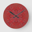 Search for funky red clocks Modern