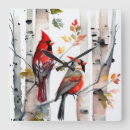 Search for cardinal art Birch tree