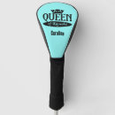 Search for queen golf equipment Typography