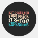 Search for expensive Expensive peace