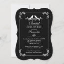 Search for fancy numbers bridal shower invitations Modern