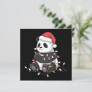 Search for panda christmas cards Santa claus
