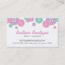 Search for button business cards Cute
