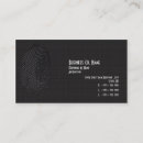 Search for private security business cards Investigation