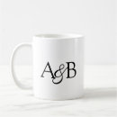Search for ampersand mugs Black and white