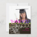 Search for grad thank you cards Black