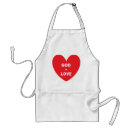 Search for kitchen god aprons Red