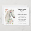 Search for horse graduation invitations Magical