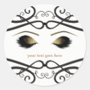 Search for gold ornament stickers Vintage