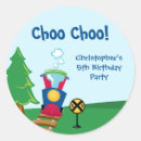 Search for boys train birthday stickers Cute