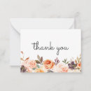Search for peach thank you cards White
