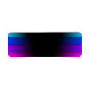 Search for striped background return address labels Pattern
