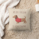 Search for sausage dog cushions Puppy