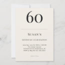 Search for classic 60th birthday invitations Sixty