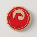 Search for phoenix bird badges Red