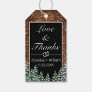 Search for christmas wedding favour tags Love and thanks
