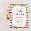 Search for stripe pattern baby shower invitations For her