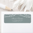 Search for string lights wedding return address labels Simple