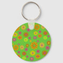 Search for flower pop key rings Orange