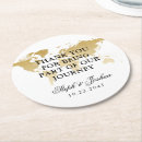 Search for world map coasters Gold