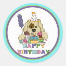 Search for childrens happy birthday stickers Celebrate