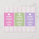 Search for tea postcards Keep calm