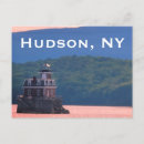 Search for new york lighthouses postcards Hudson river