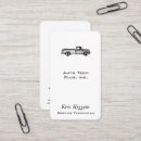 Search for pickup truck business cards Mechanic