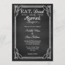Search for eat drink be married wedding invitations Blackboard