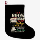 Search for book lover christmas stockings Library