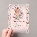 Search for ponies square invitations Cowgirl