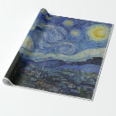 Search for the starry night wrapping paper Birthday