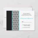 Search for turquoise rsvp cards White