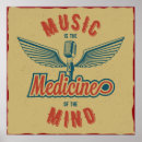Search for retro music posters Green