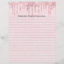Search for bling stationery paper Girly