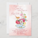 Search for tea cup bridal shower invitations Floral