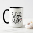 Search for nurse scrubs mugs Cute