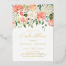 Search for peach and cream invitations Botanical