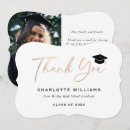 Search for gold foil thank you cards Black and gold