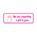 Search for pregnancy return address labels Expecting