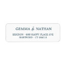 Search for couple address labels return address labels Calligraphy