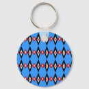 Search for diamonds key rings Red