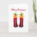 Search for high heels christmas cards Xmas