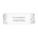 Search for ginkgo return address labels Simple