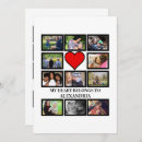 Search for girlfriend invitations Photo collage