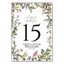 Search for elegant and natural table cards Watercolor