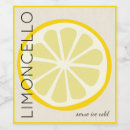 Search for limoncello wine labels Homemade
