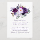 Search for watercolor rehearsal dinner invitations Purple