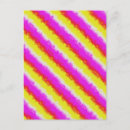 Search for yellow stripe postcards Pink