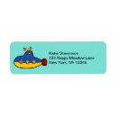 Search for deep sea return address labels Under the sea